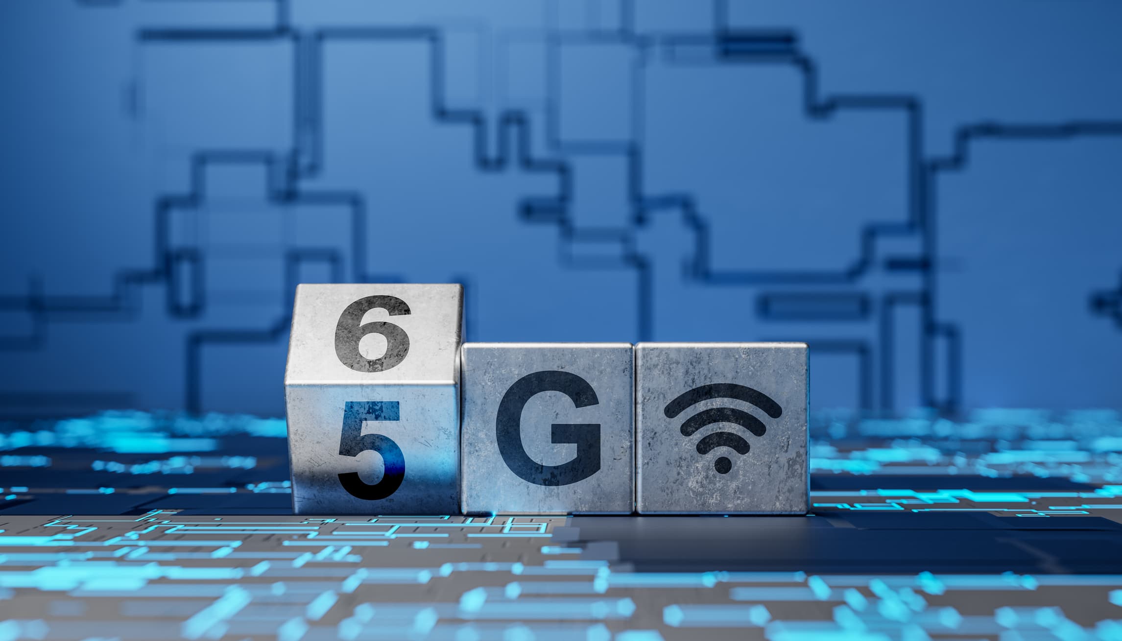 6G vs 5G comparison showing faster speed lower latency and AI-powered wireless networks