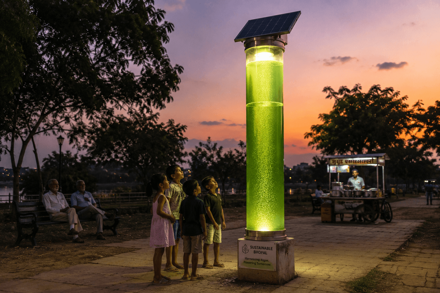 Bhopal Algae Tree: India’s 1st Air-Purifying Tech